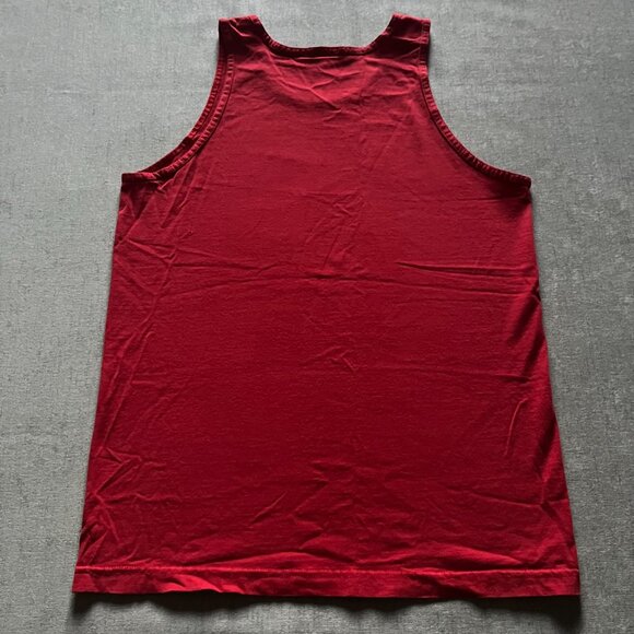 Crooks & Castles Sleeveless Graphic Tank Top Shirt Men Size Medium Red Logo - Picture 3 of 7
